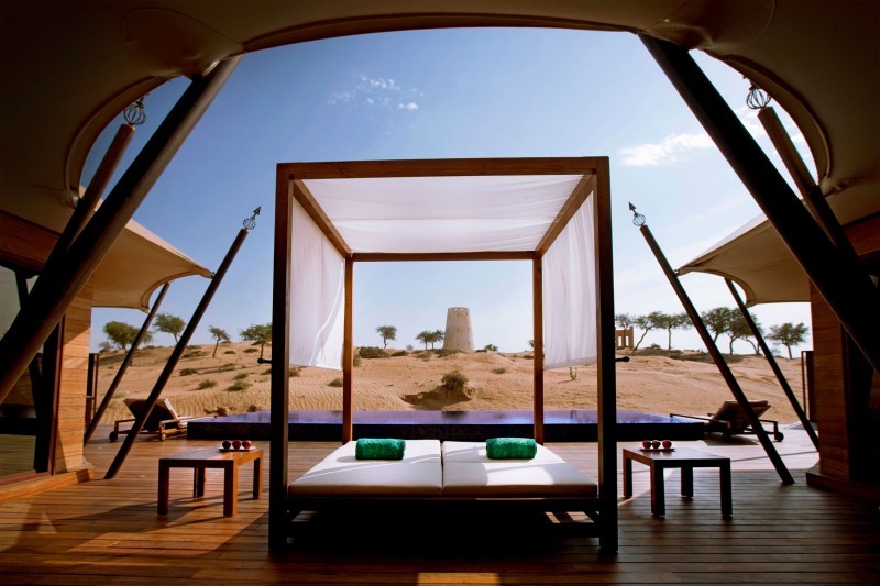 Al Wadi Resort in the United Arab Emirates Surrounded by Dunes