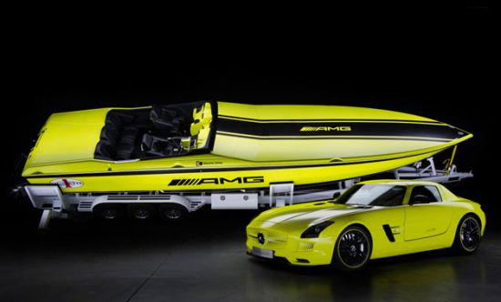 Powerboat Inspired by Mercedes-AMG