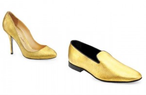 24 Karat Gold Velvet Shoes3