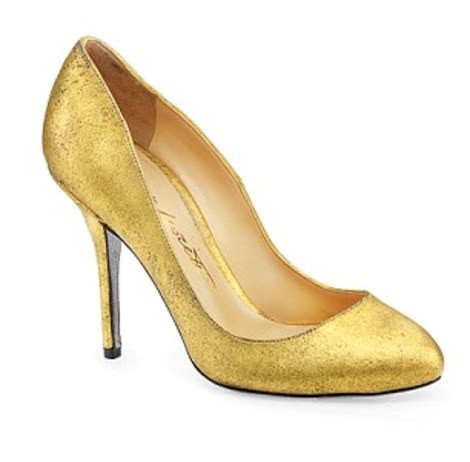 24-Karat Gold Velvet Shoes