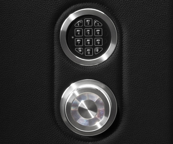 Buben&Zorweg Collector Safe XL, the dial and lock