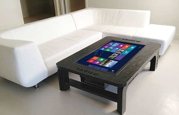Coffee Table with 32-Inch Touchscreen