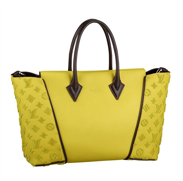 The W Bag in a bold yellow.