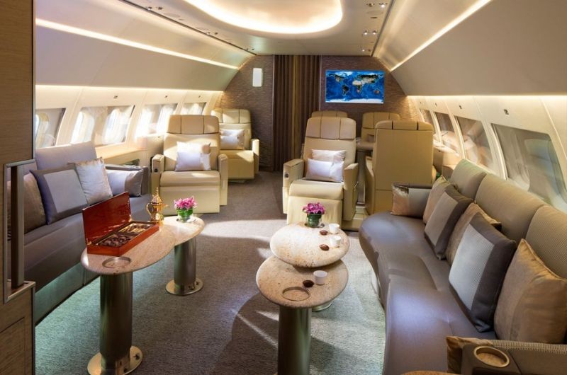 Emirates Executive Jet Offer Onboard Suites, Showers