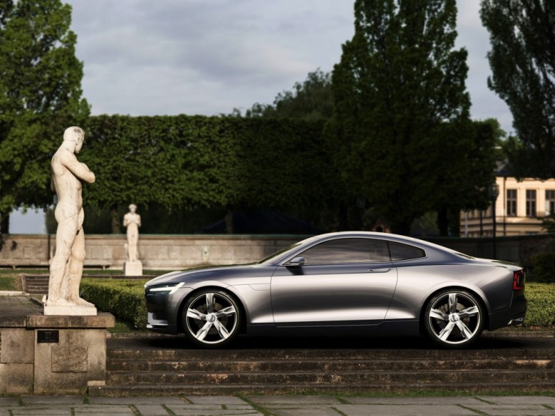 Volvo Concept Coupe Hybrid, Side view