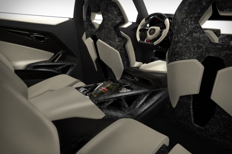 Lamborghini Urus SUV Production Confirmed, Backseat 