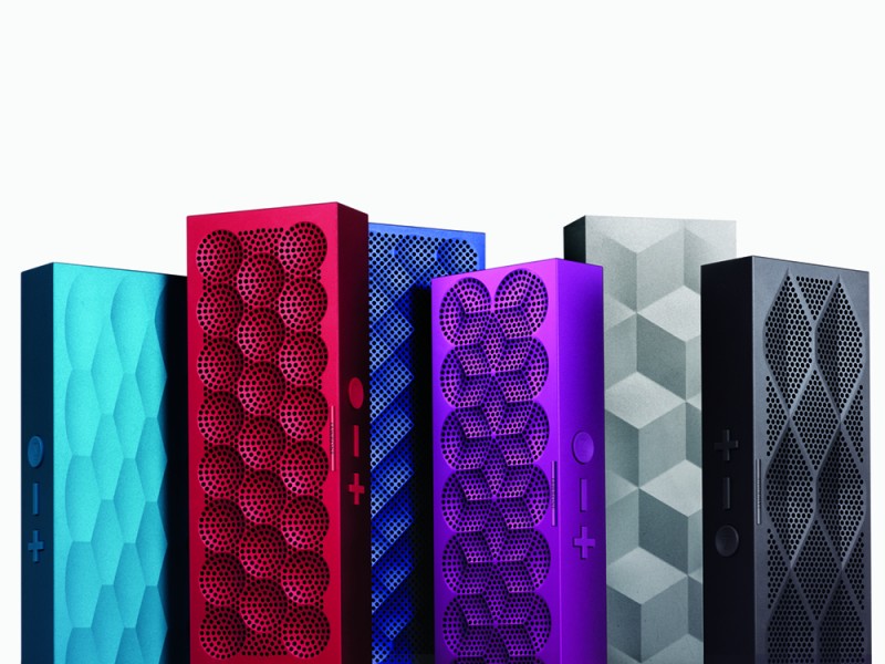 Mini Jambox by Jawbone, Close-up of Different Designs