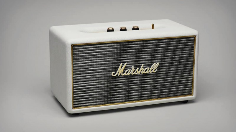 Stanmore Bluetooth Speaker from Marshall, Cream Colored