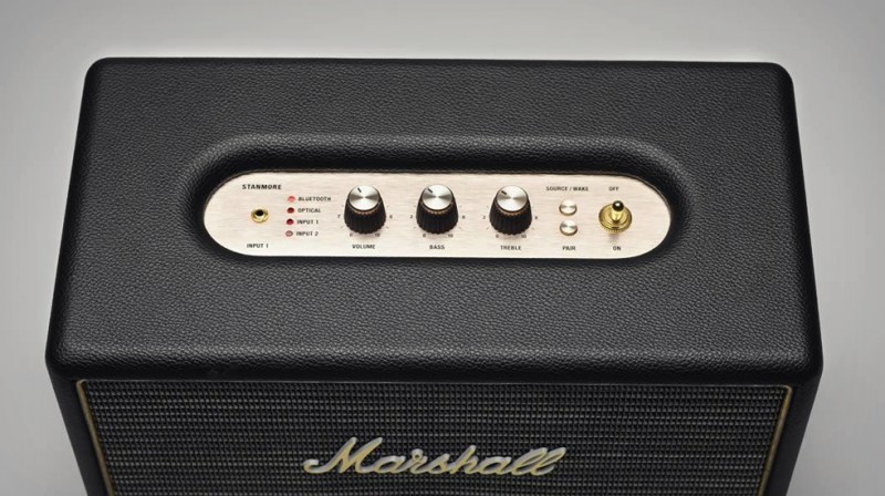 Stanmore Bluetooth Speaker from Marshall, Analog Switches