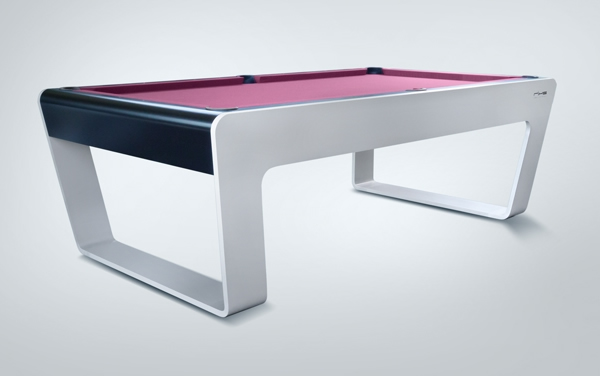 Pool Table From Porsche Design, View from the Side
