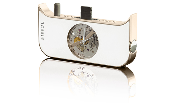 Bissol Mobile Timepiece for iPhone 5S, Silver