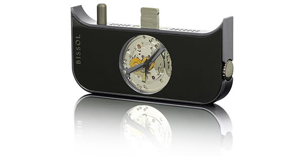 Bissol Mobile Timepiece for iPhone 5S, Slate Gray 