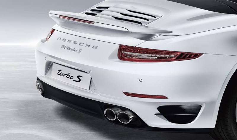 Porsche 911 Turbo and Turbo S Cabriolet, Dual Exhaust 