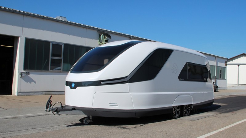 Caravisio Camper Concept,View from the Hitch