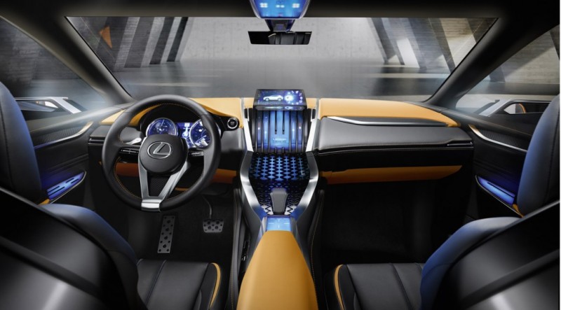Lexus LF-NX Crossover Concept, Photo of the Interior