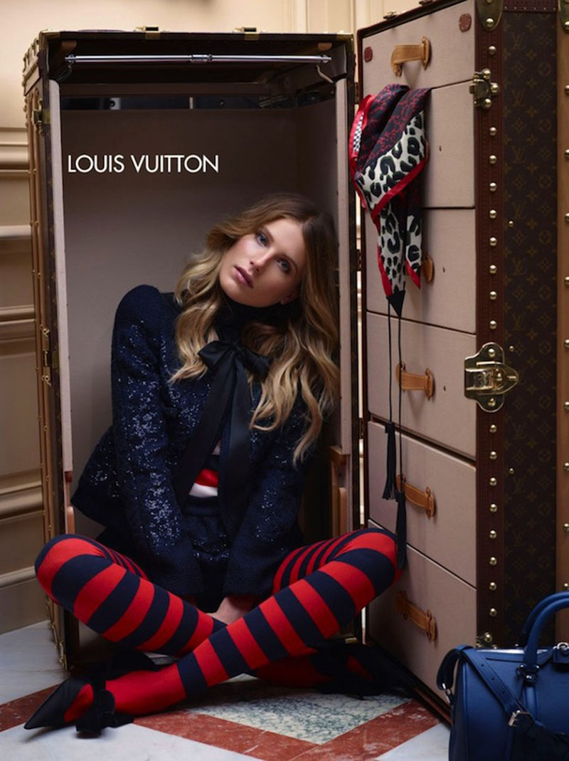 Louis Vuitton presents new shoe collection with Dree Hemingway