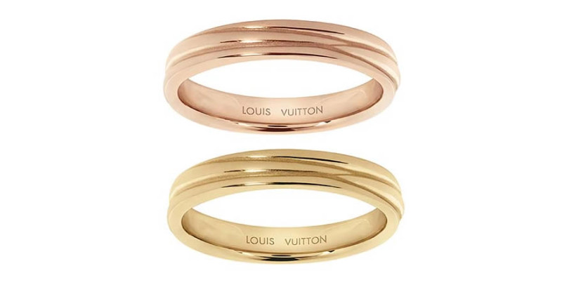 Louis Vuitton Wedding Bands, Epi Ring Colors