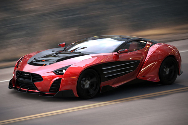 1750-Horsepower Laraki Supercar, In Action