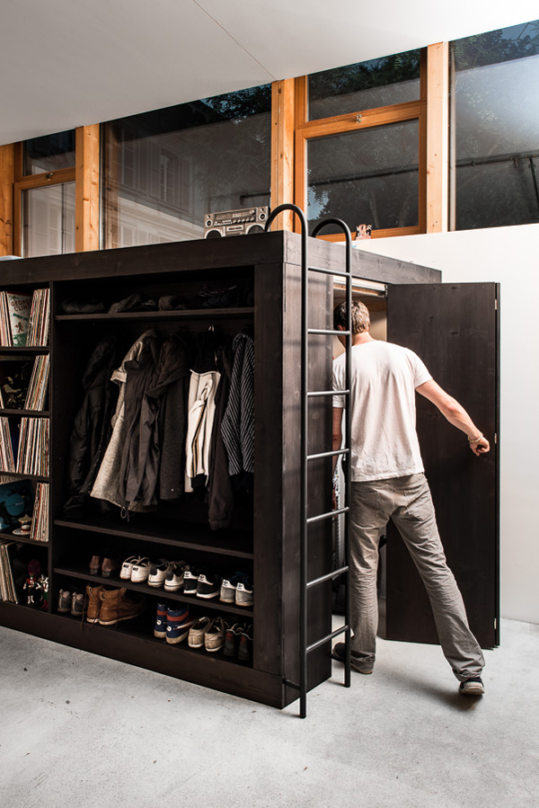 The Living Cube, The Door to Storage Space