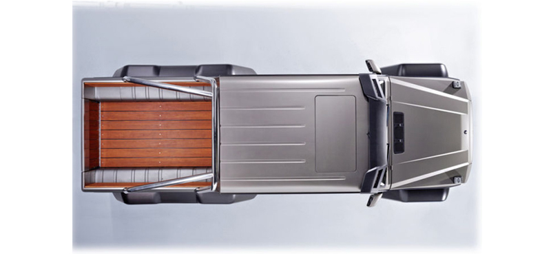 $1.35M Bulletproof Mercedes Benz G63 AMG 6×6, Birds-eye View