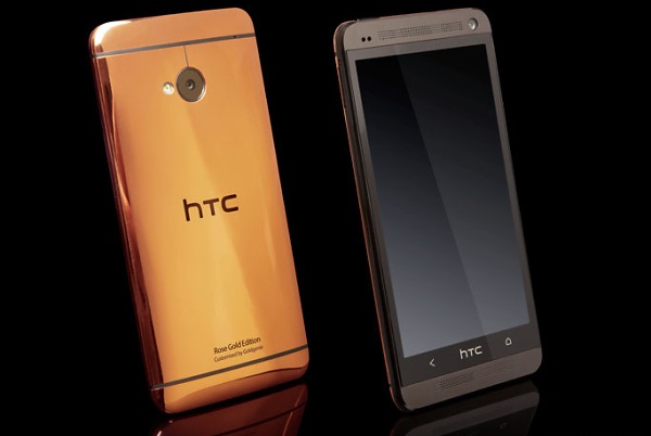 Gold-Plated HTC One, Rose Gold
