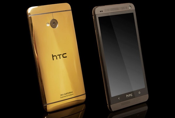 Gold-Plated HTC One, Gold
