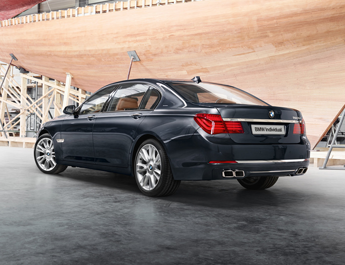 Special-Edition 7-Series by BMW Individual, Rear