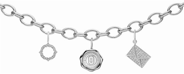 Harry Winston Charms, Char Bracelet Platinum 