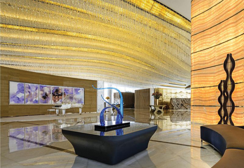 Luxurious Sheraton Huzhou Hot Spring Resort in China, Lobby