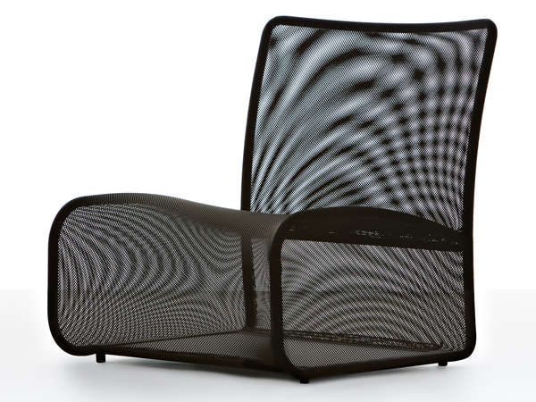 Lounge Chair Emits Soothing Diffused Light, Black