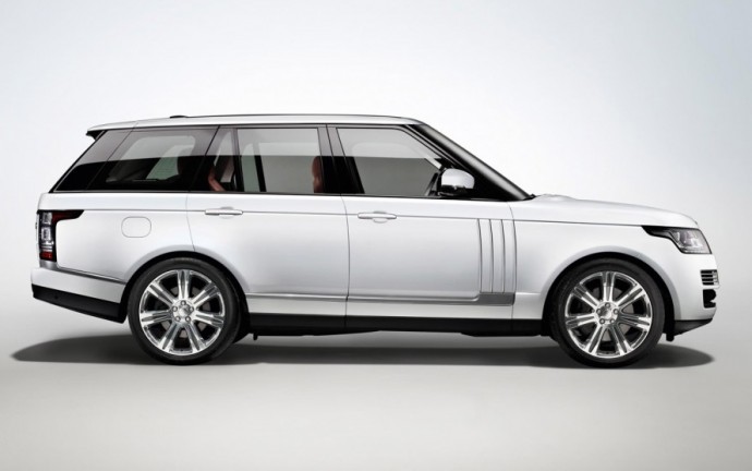 The $270,000 Range Rover Autobiography Black, Side