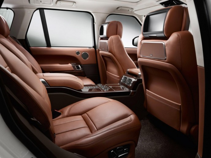 The $270,000 Range Rover Autobiography Black, Backseat