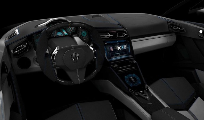 $3.4M Lykan Hypersport Features Holographic Navigation, Interior