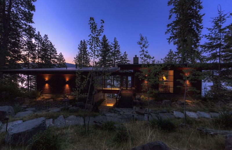 Coeur D’Alene Residence, View From Outside