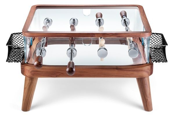 The Coffee Table That's Also a Foosball Table, Full View