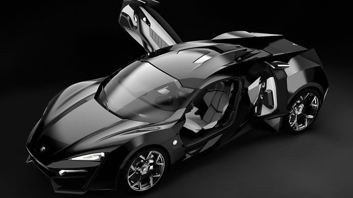 $3.4M Lykan Hypersport Features Holographic Navigation