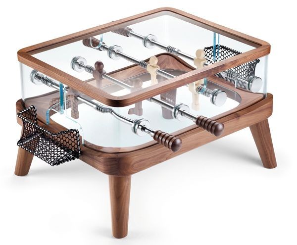 The Coffee Table That’s Also a Foosball Table