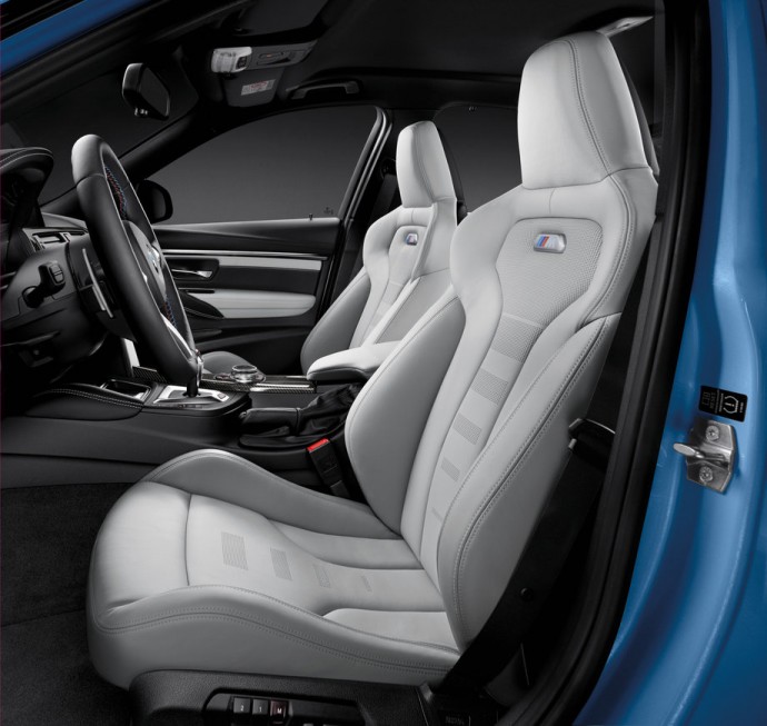 2015 BMW M3 Sedan and M4 Coupe, Seats