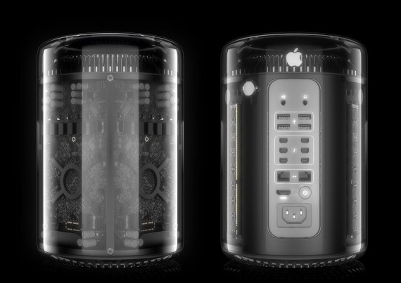 Apple Mac Pro, Front and Back