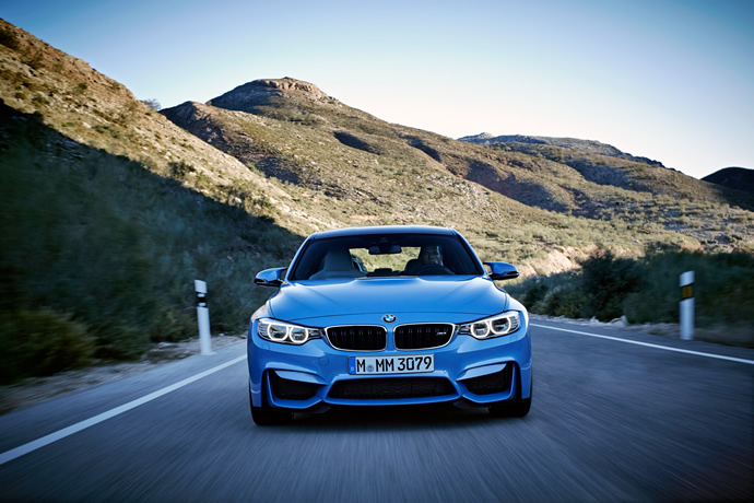 2015 BMW M3 Sedan and M4 Coupe, In Action