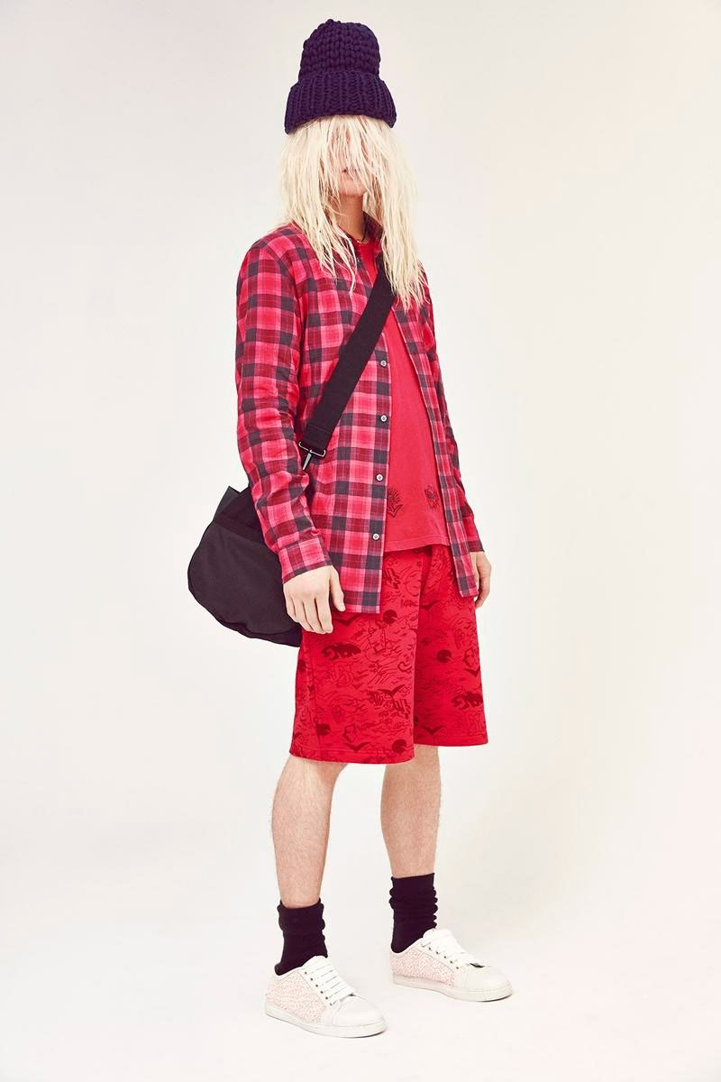 Marc Jacobs Pre-Fall 2014, Flannel with Shorts