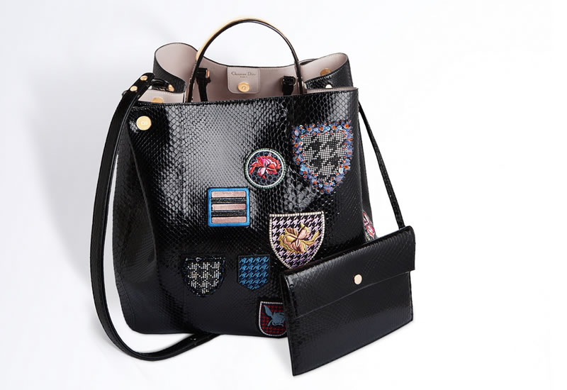 Dior Bags Spring-Summer 2014, Large DIORIFIC Bag Badges