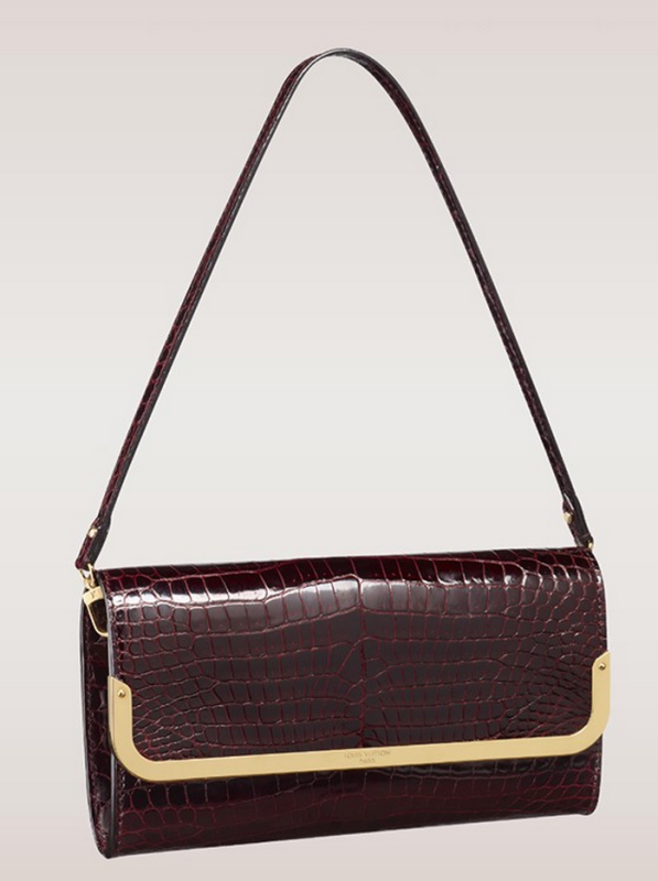 Louis Vuitton Crocodile and Alligator Handbags, Brown Handbag