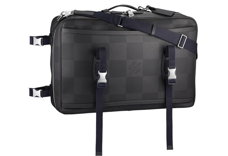 Louis Vuitton Men’s Bags Spring 2014, Black Checkered