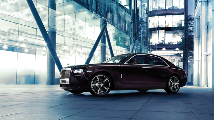 Rolls Royce Ghost V-Specification, Parked