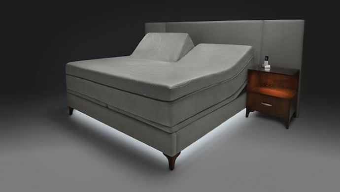 High-Tech Bed Has Bluetooth and Its Own App, Concept