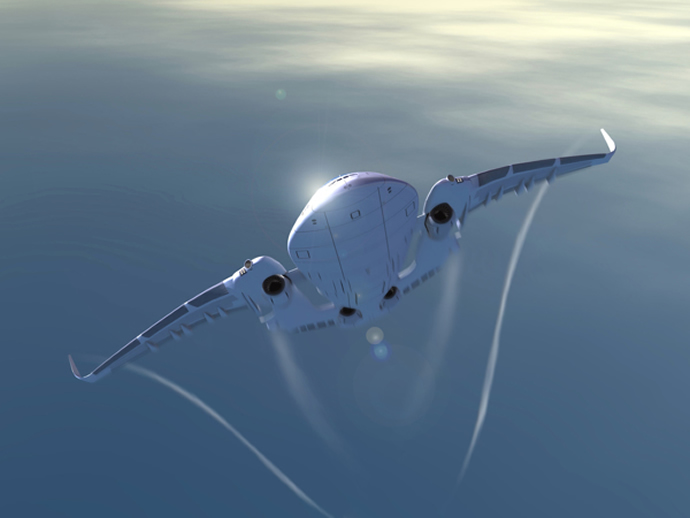 Three-story Aircraft Concept, Take Off