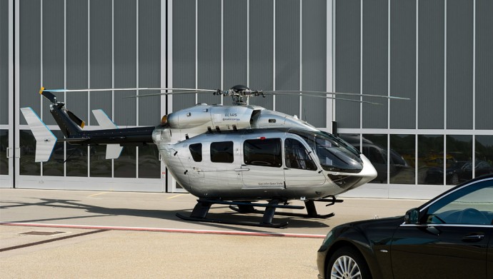 Airbus Helicopter Features Mercedes-Benz Interior, With The Car