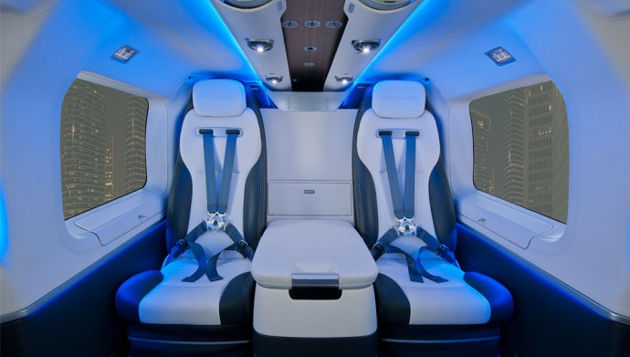 Airbus Helicopter Features Mercedes-Benz Interior, Lighting