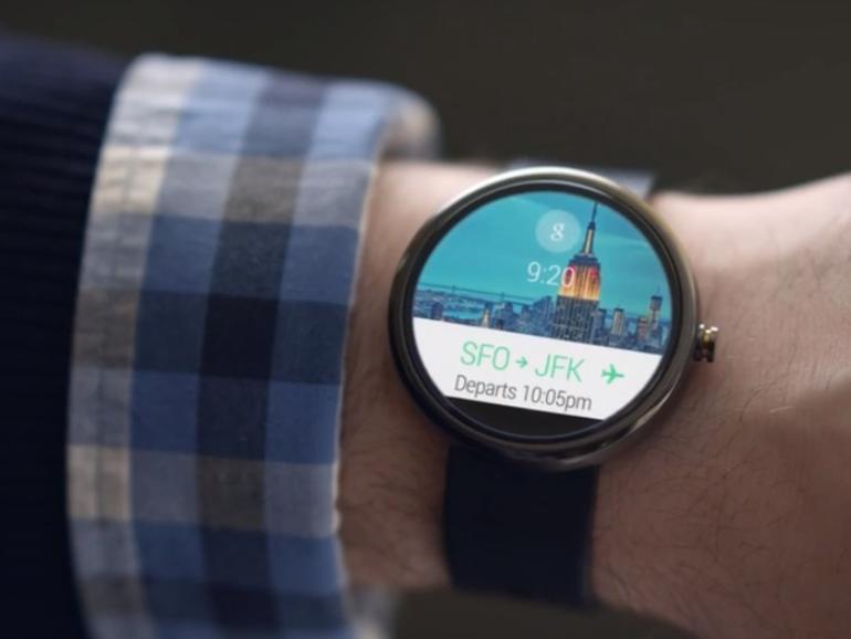 Android Watch: Motorola Moto 360, Flights